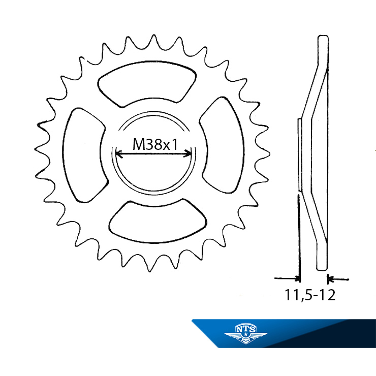 Sachs-Crecent-B12-Gaengat