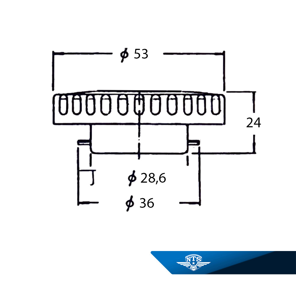 Tankverschluß 30mm NTS für Puch Maxi/Magnum X - Image 3