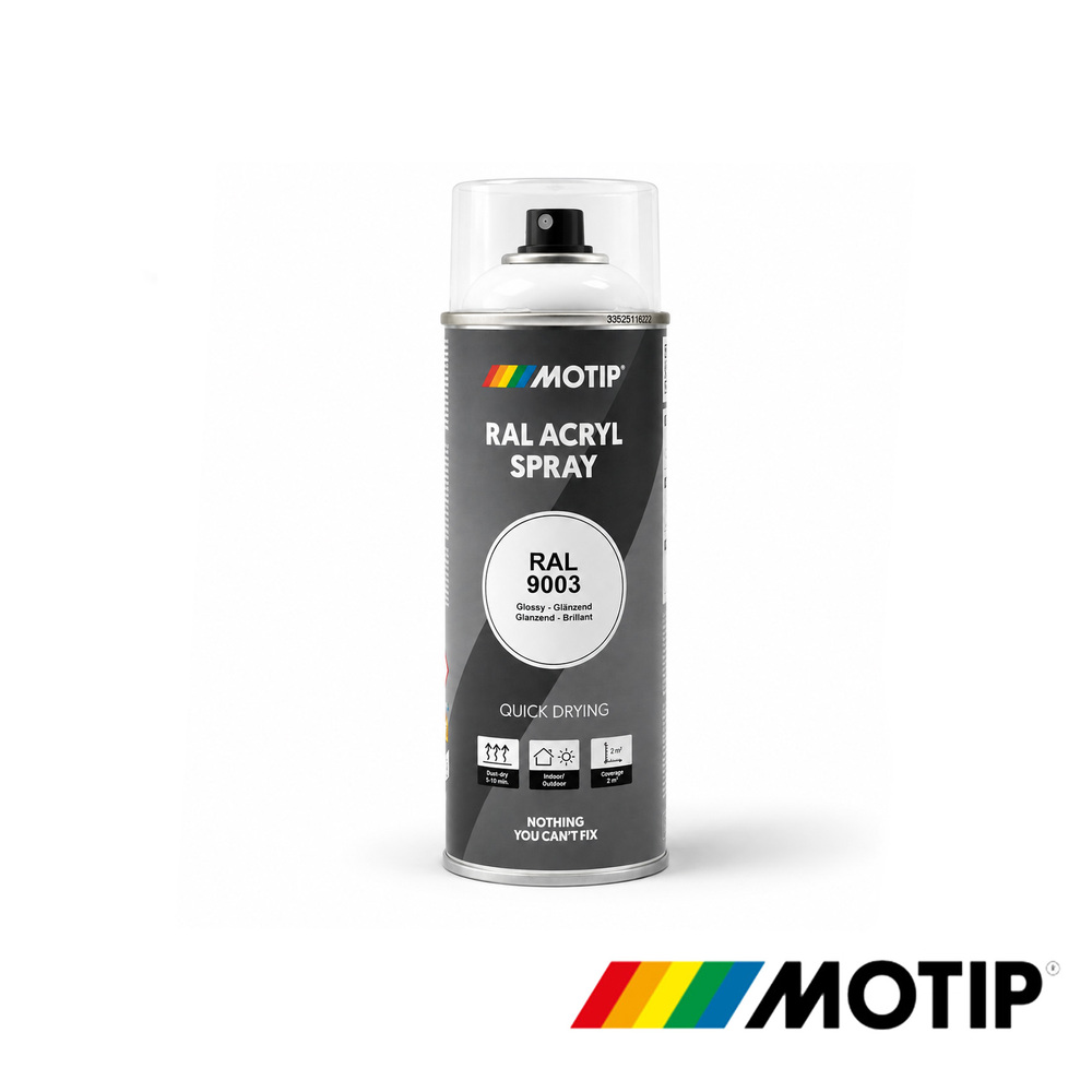 Farbe, Ross/Shasta white 400ml. für Honda MT50